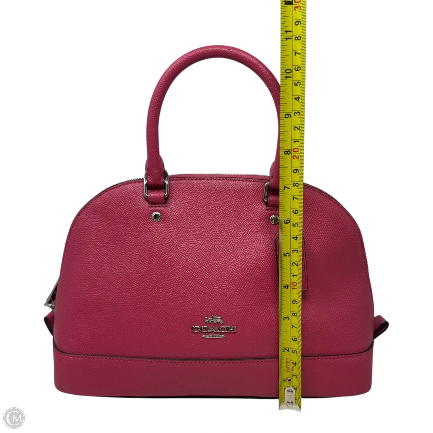 Sierra Mini Satchel Handbag Designer By Coach, Size: Medium