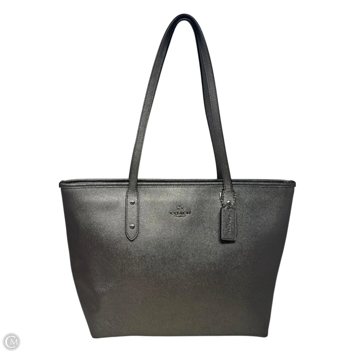 City Zip Tote Designer By Coach, Size: Medium