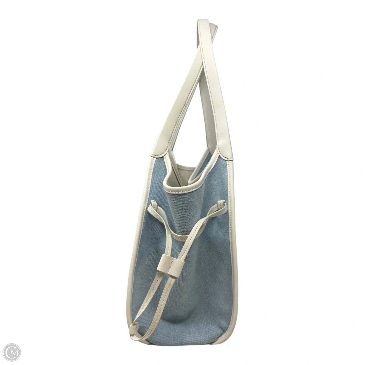 Stash Denim Carryall Tote Designer By Kate Spade, Size: Medium