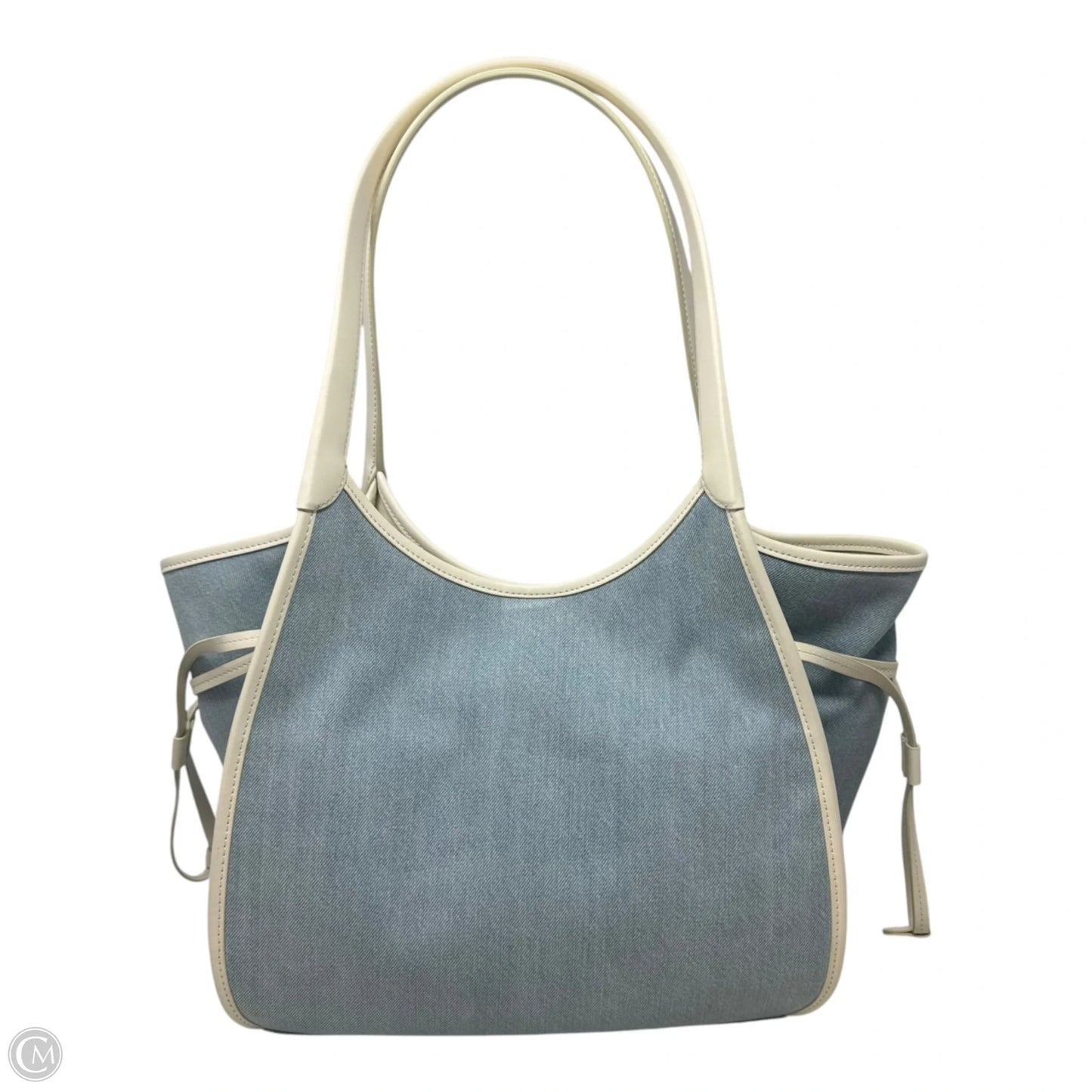Stash Denim Carryall Tote Designer By Kate Spade, Size: Medium