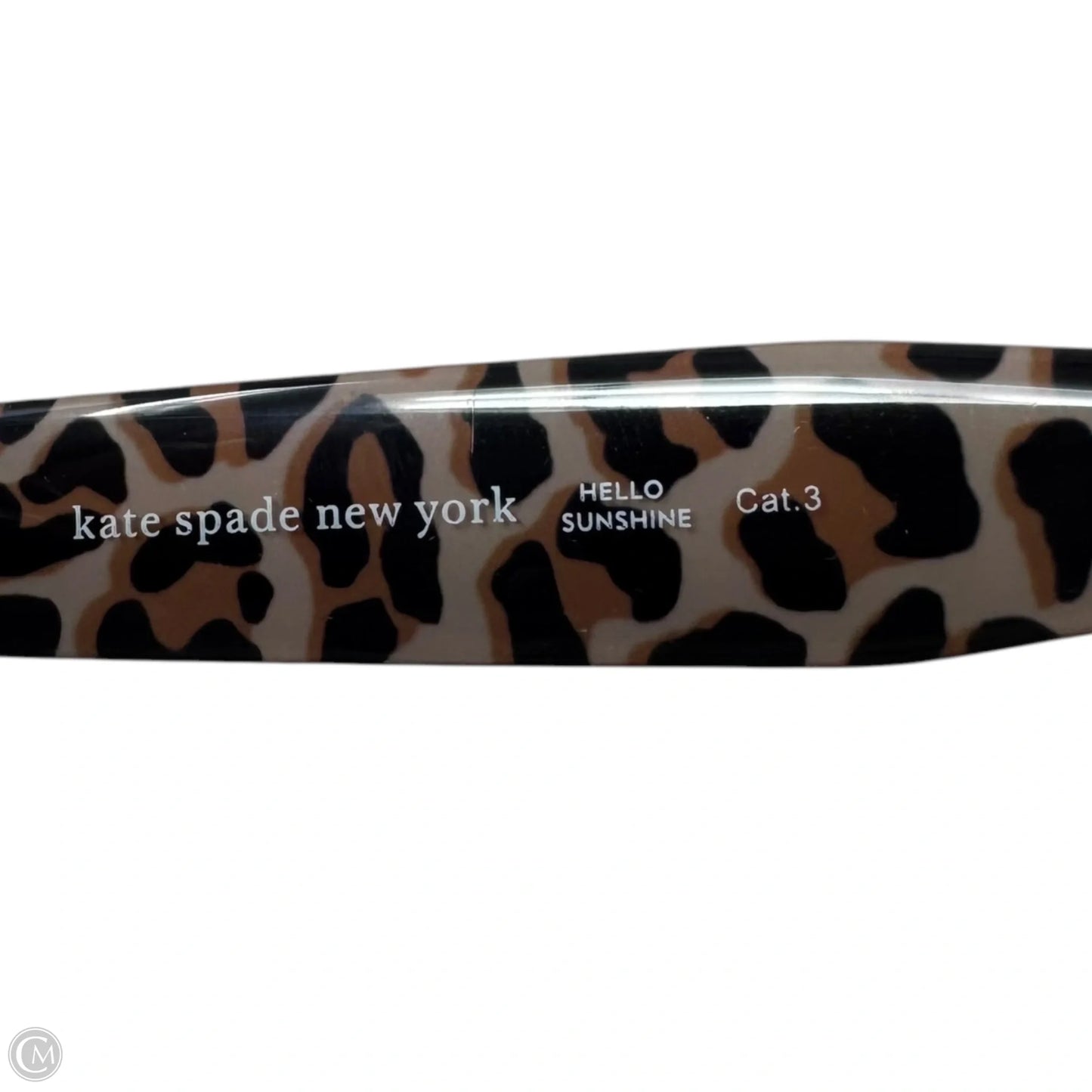 Tammy Leopard Sunglasses Designer By Kate Spade, Size: