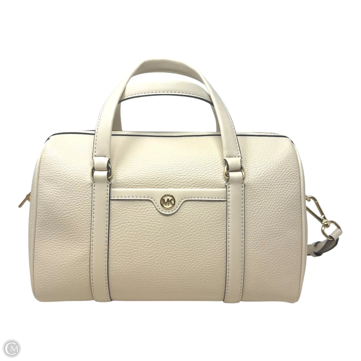 Jet Set Duffle Handbag Leather By Michael By Michael Kors, Size: Medium
