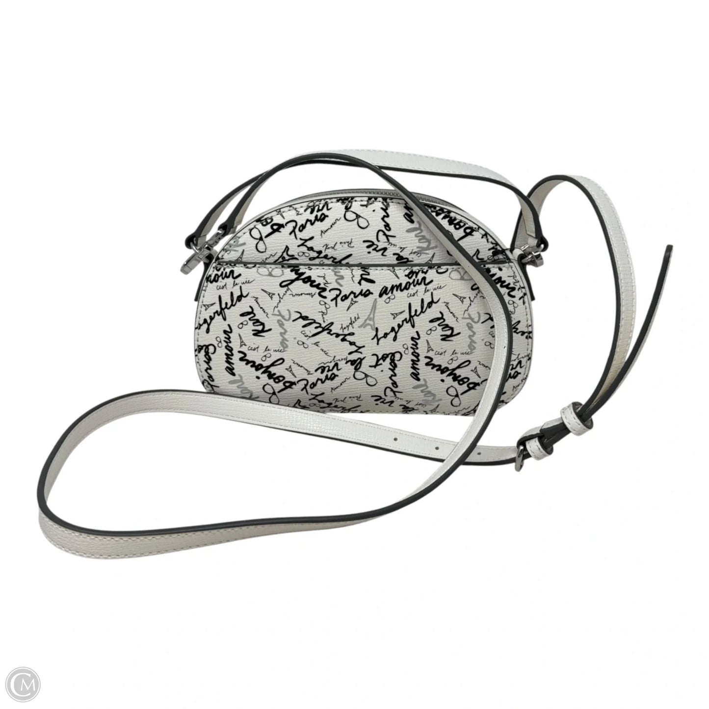 Kitty Maybelle Crossbody Designer By Karl Lagerfeld, Size: Small