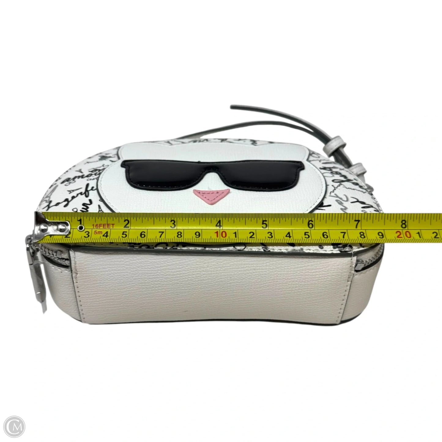 Kitty Maybelle Crossbody Designer By Karl Lagerfeld, Size: Small