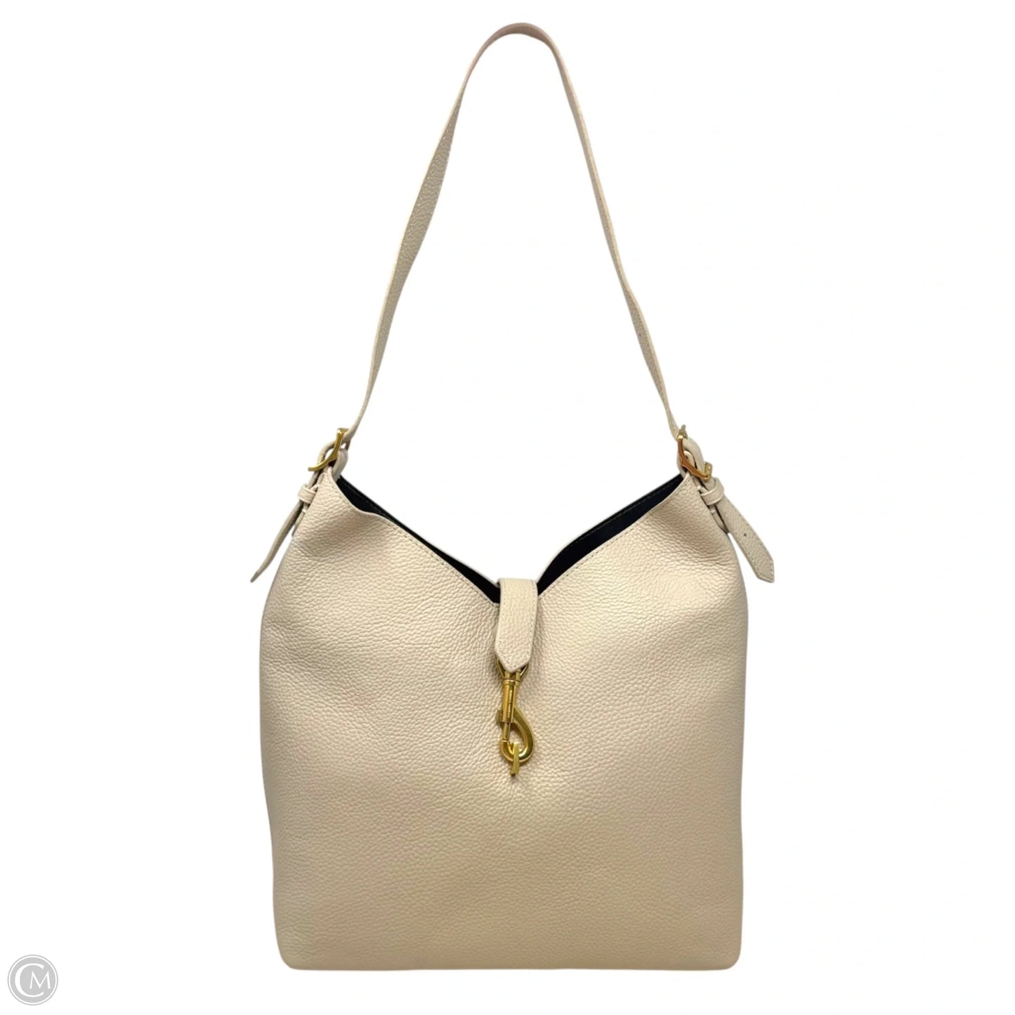Megan Leather Hobo Handbag Designer By Rebecca Minkoff, Size: Medium