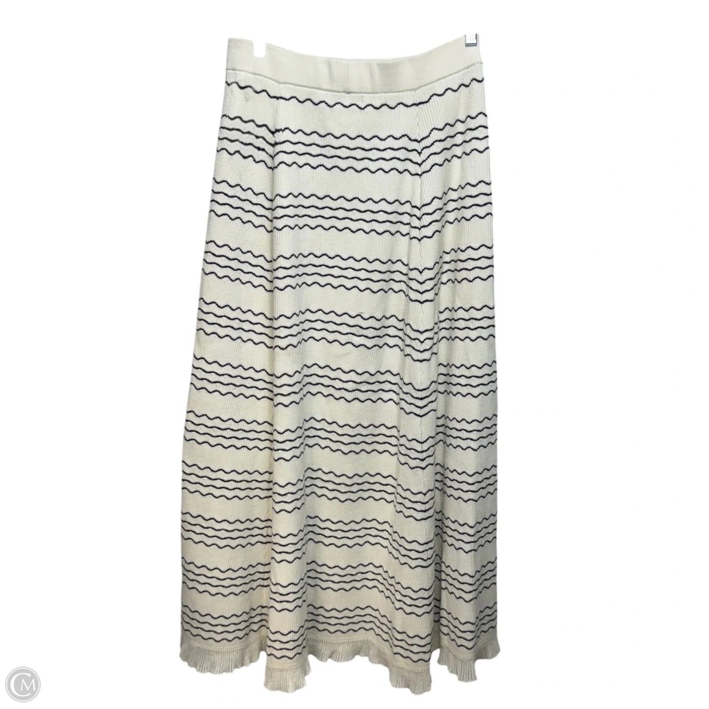 Skirt Maxi By Maeve In Black & Cream, Size: M