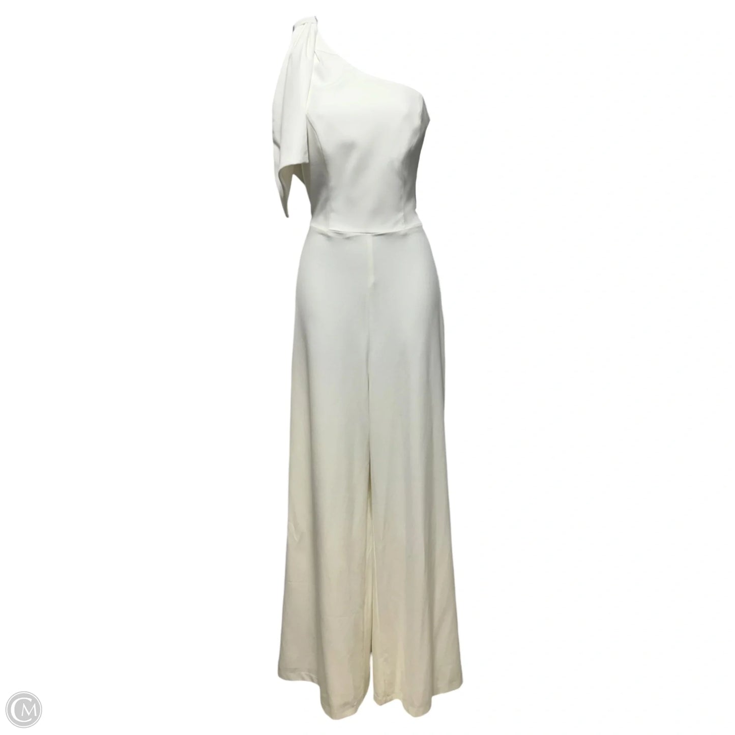 One Shoulder Jumpsuit By Bhldn In White, Size: 6