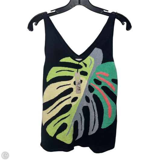 Knit Top Sleeveless By Nic + Zoe In Multi-colored, Size: Xs