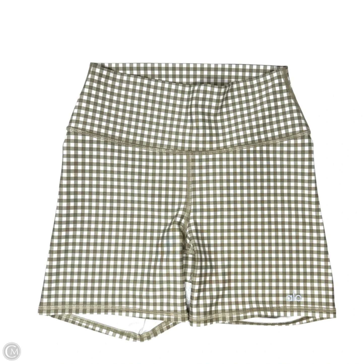 Athletic Shorts By Alo In Checkered Pattern, Size: M