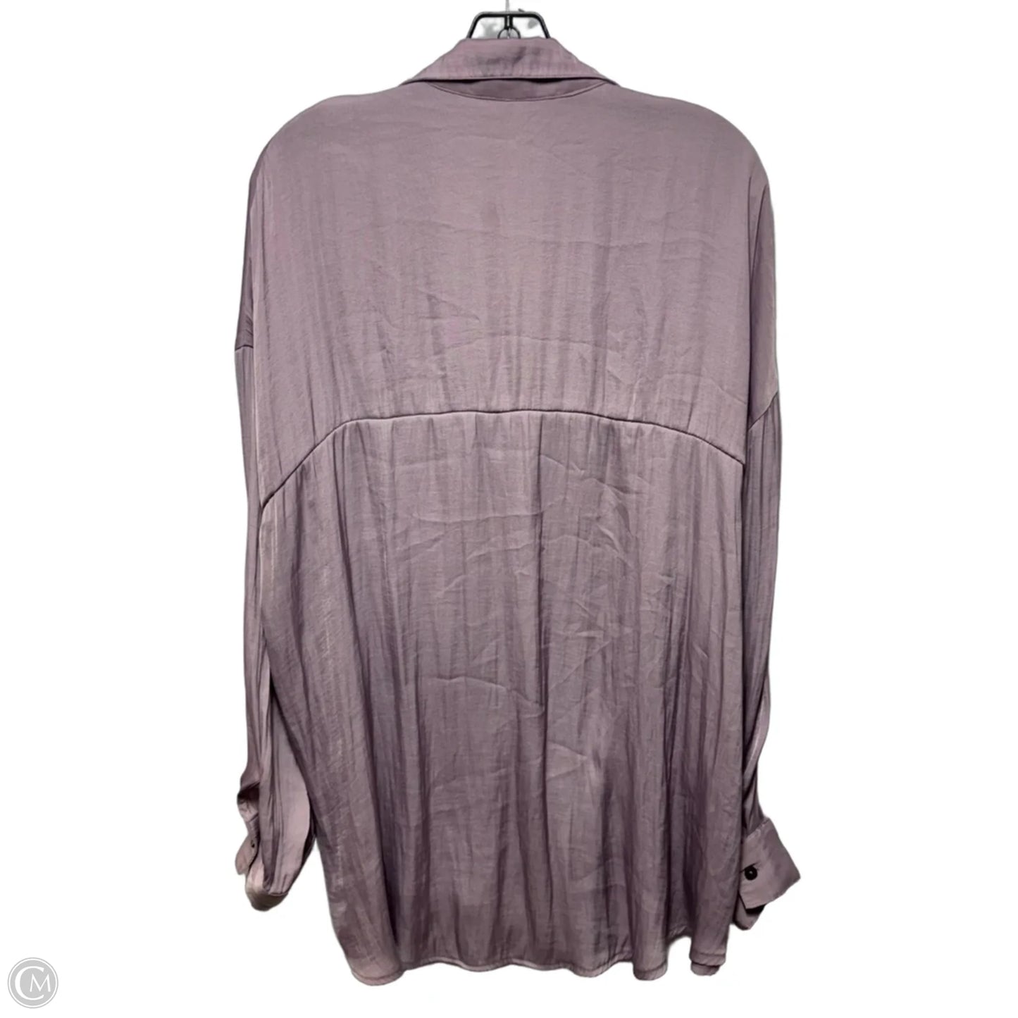 Top Long Sleeve By Free People In Purple, Size: L