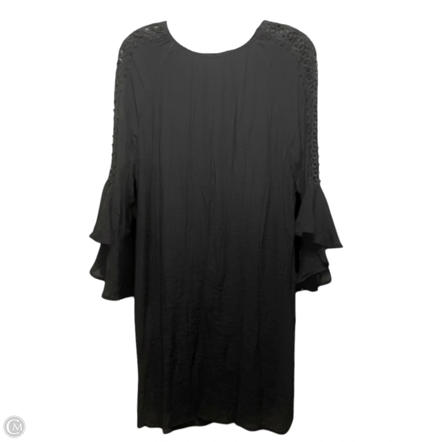 Dress Casual Short By Indigo Rose In Black, Size: 1x
