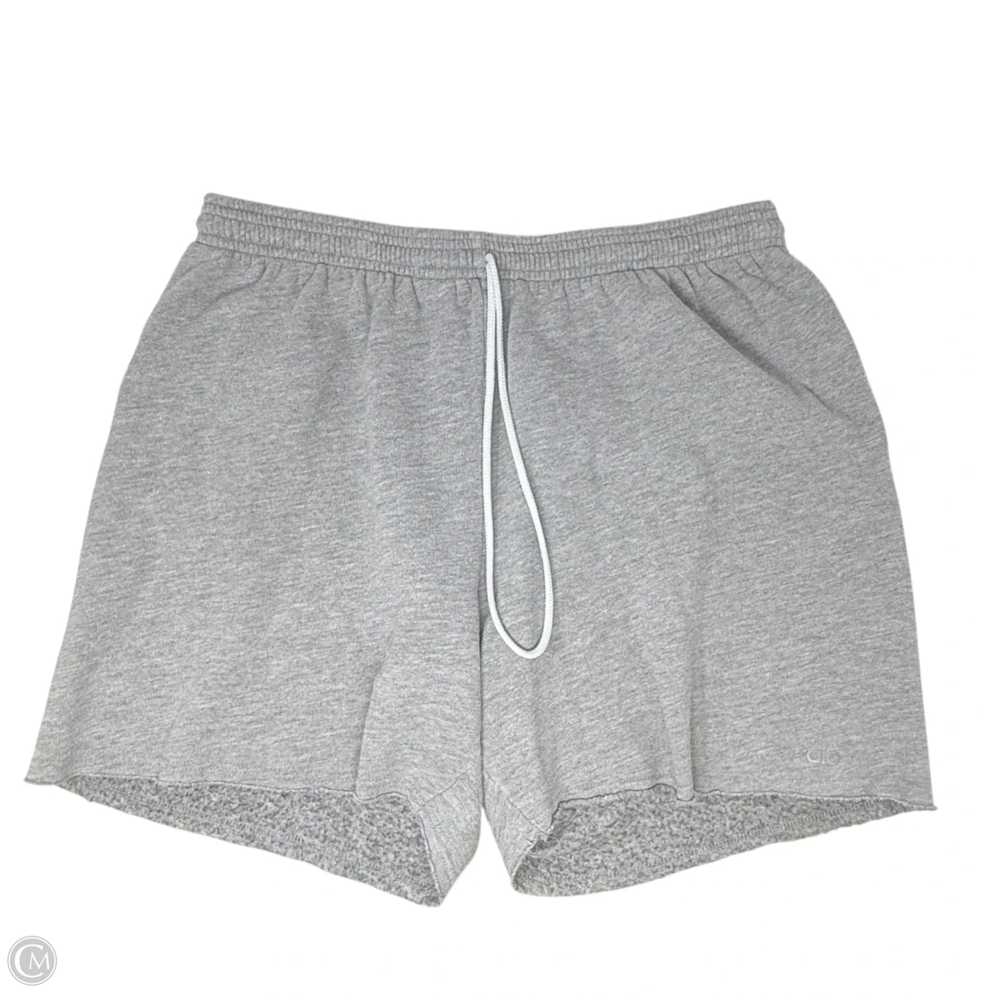 Athletic Shorts By Alo In Grey, Size: M