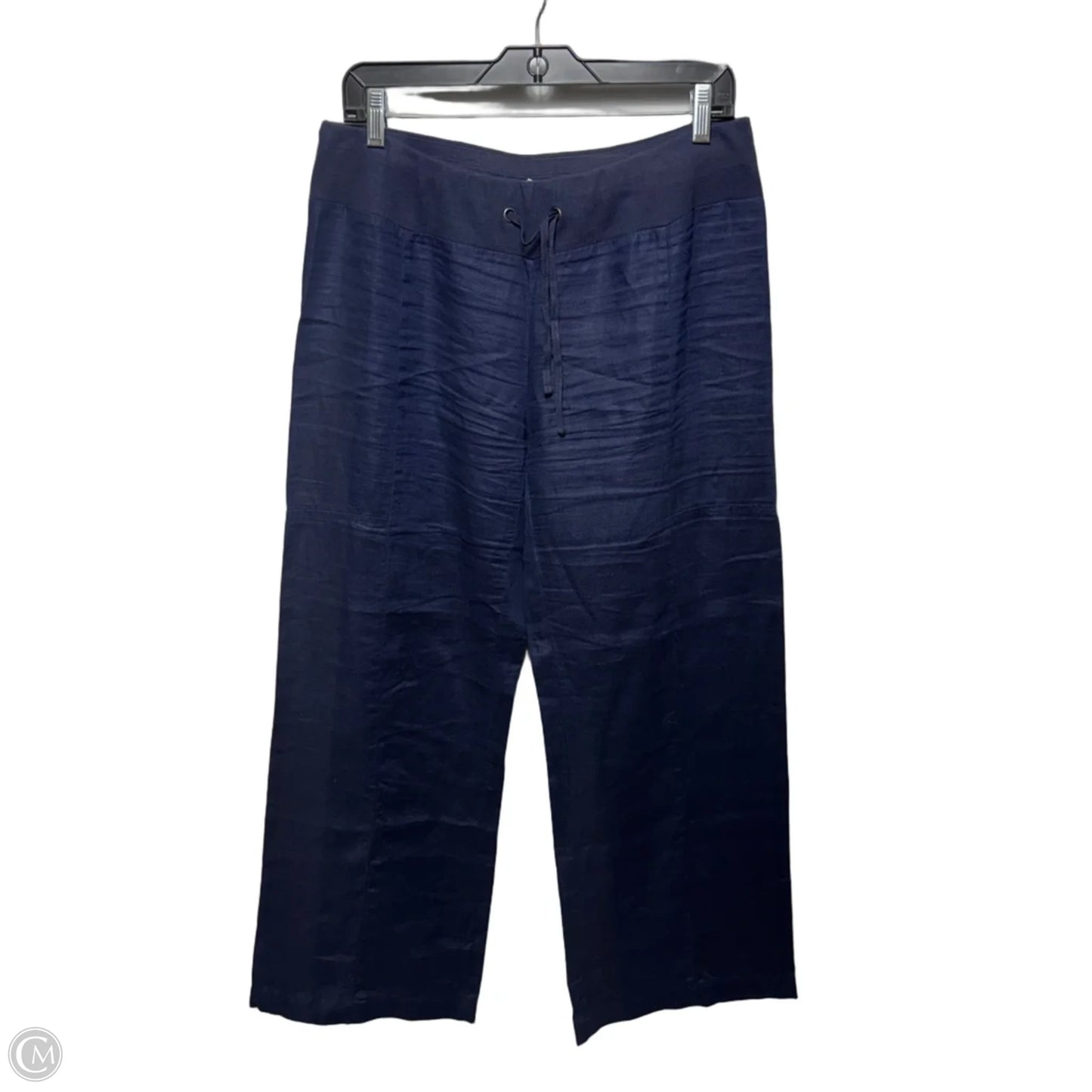 Pants Linen By Eileen Fisher In Blue, Size: S