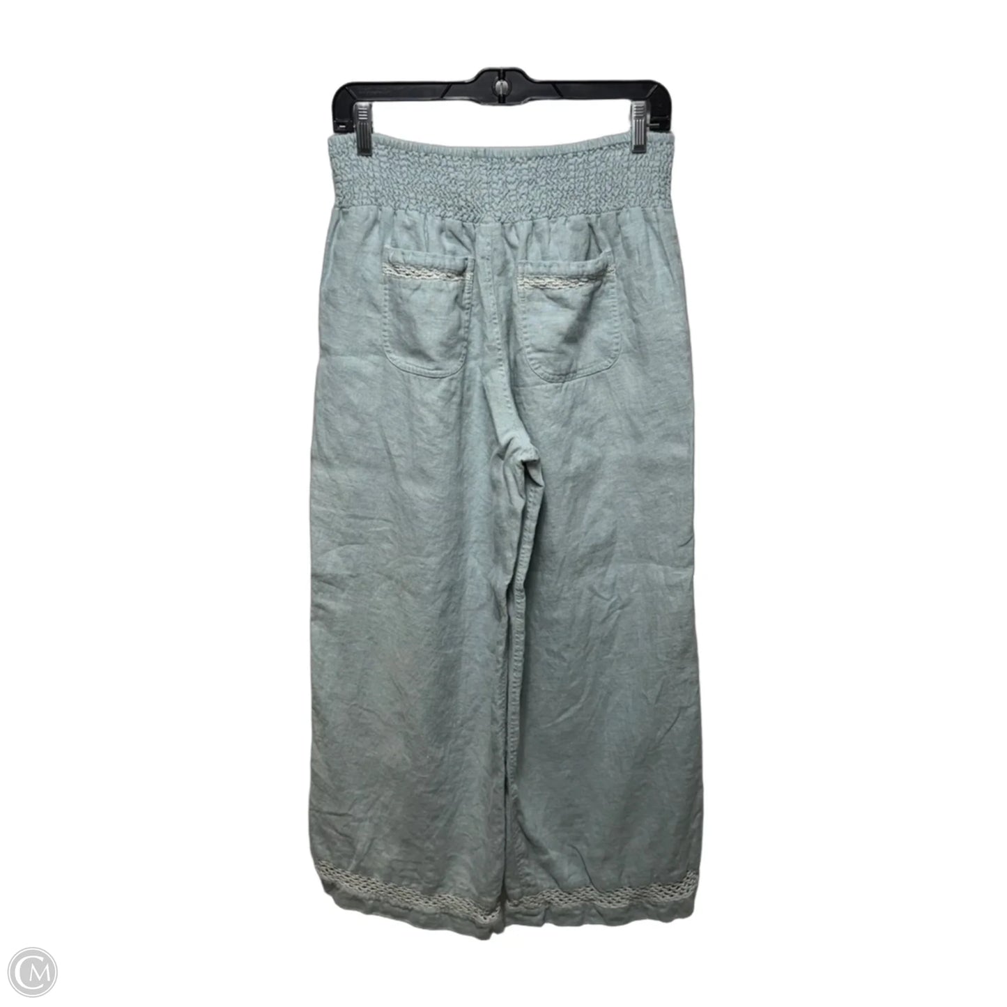 Cebu Linen Pants By Nomad The Label In Slate Blue, Size: M