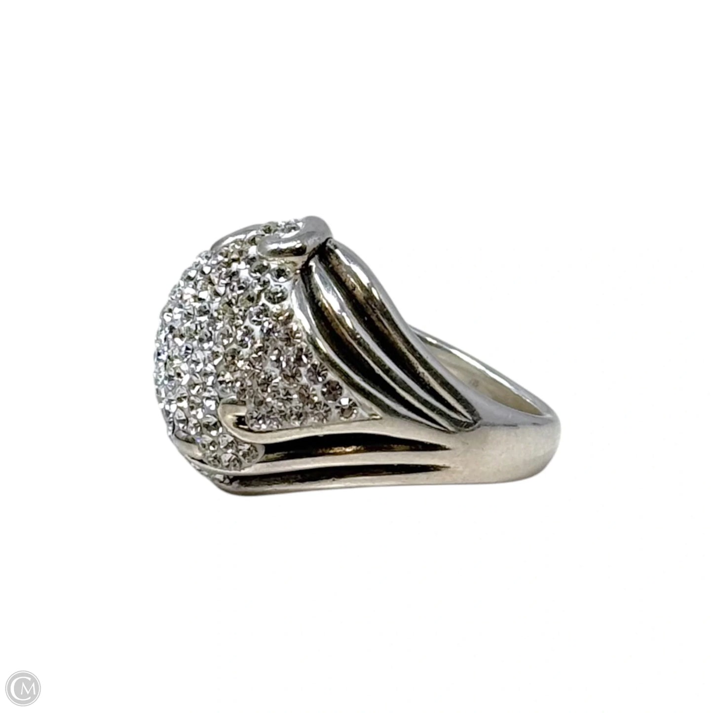 Cocktail Ring Sterling Silver, Size: 7