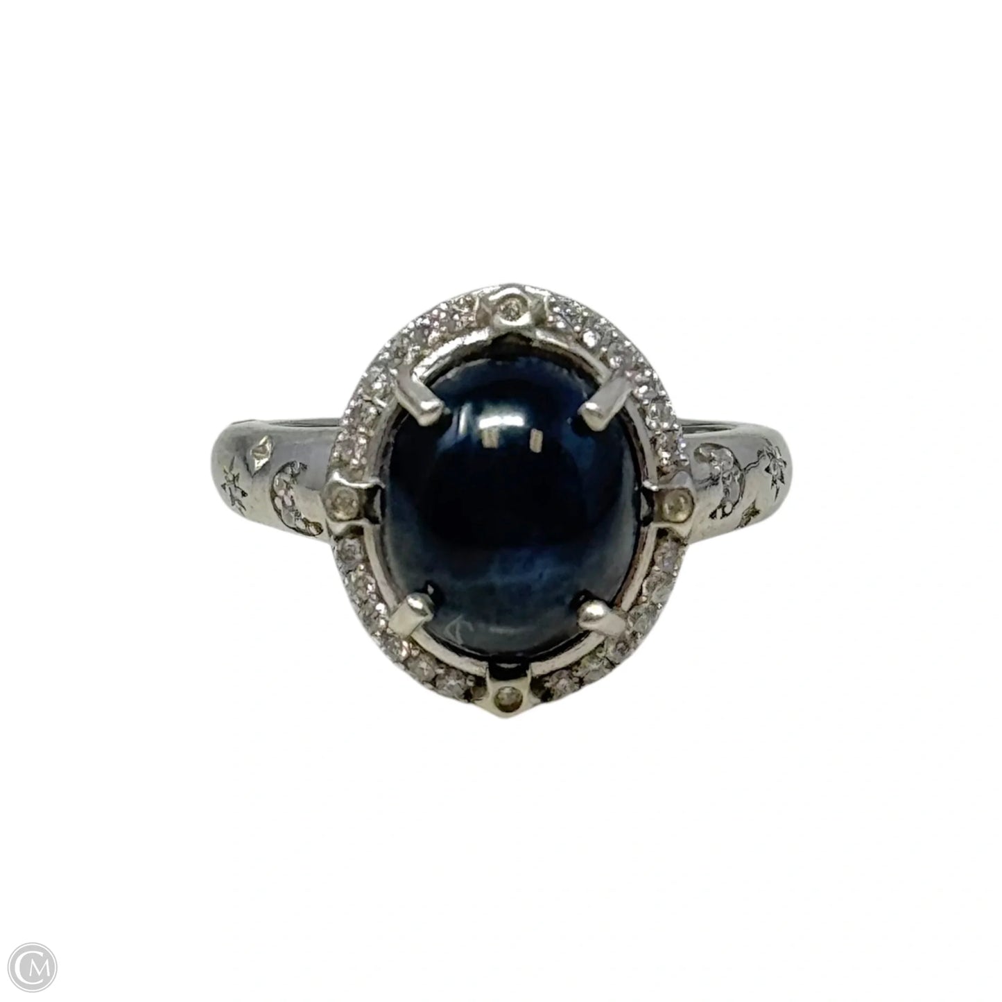 Celestial Moissanite Ring Sterling Silver By D’Joy, Size: 7