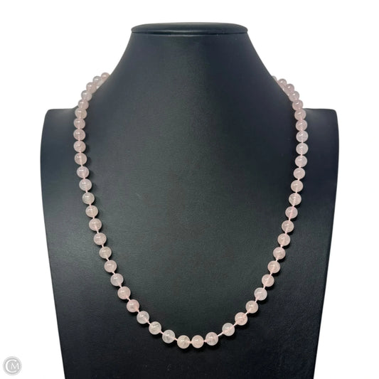 Rose Quartz Beaded Necklace
