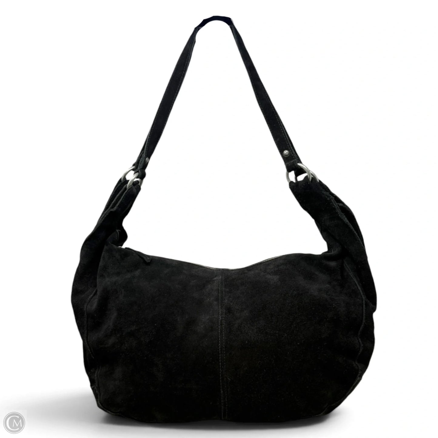 Handbag Leather By Free People, Size: Medium
