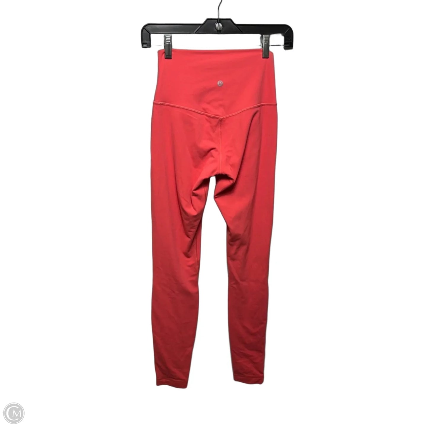 Athletic Leggings By Lululemon In Coral, Size: 4