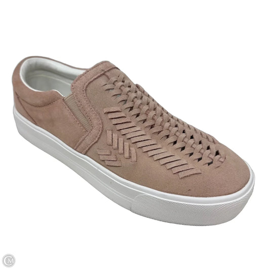 Dexie Woven Suede Sneakers By Marc Fisher In Pink, Size: 8.5