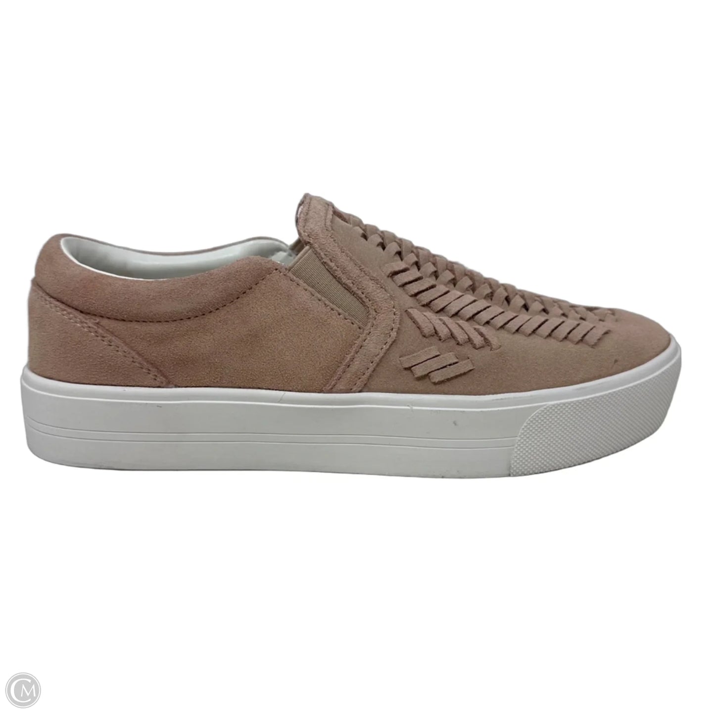 Suede Woven Shoes Sneakers By Marc Fisher In Pink, Size: 8.5