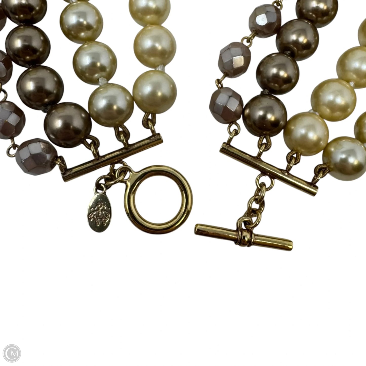 Faux Pearl Necklace Layered By Brooks Brothers