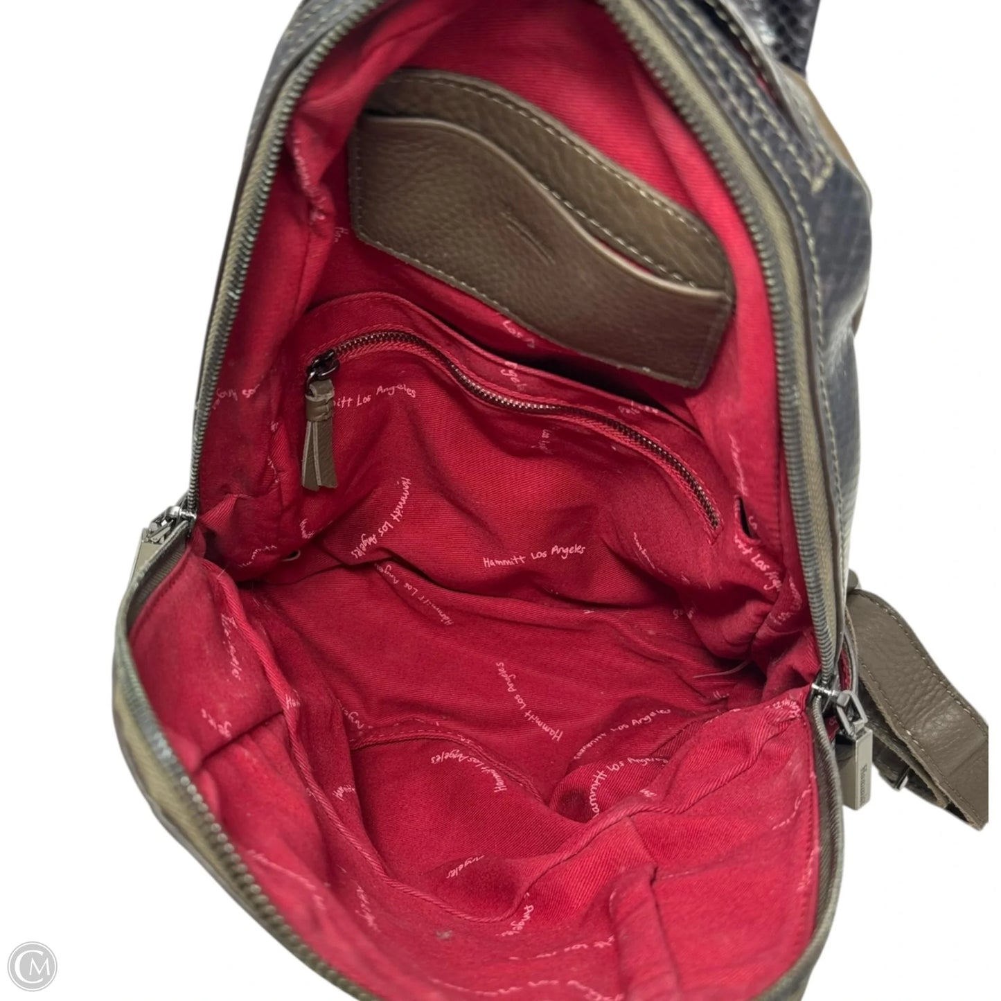 Hunter Backpack Leather By Hammitt, Size: Small