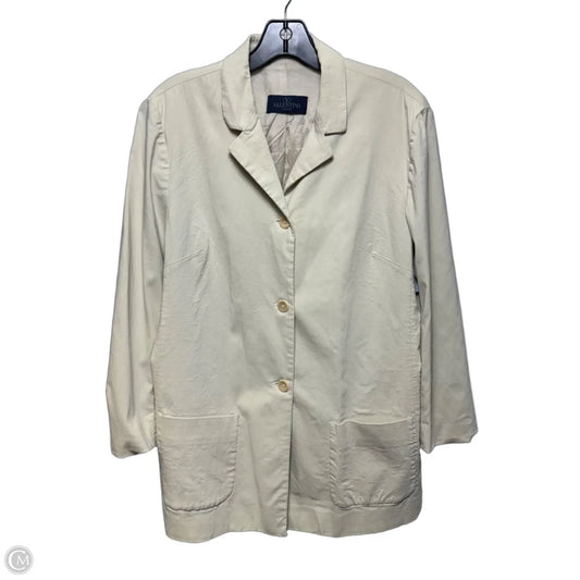 Jacket By Valentino Jeans  In Cream, Size: L