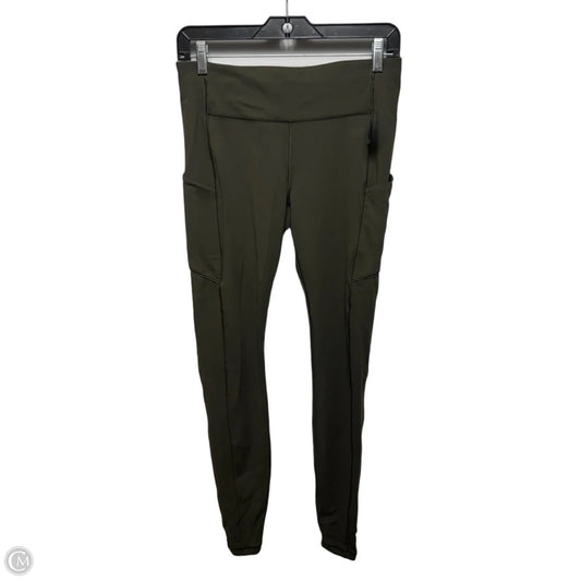 Athletic Leggings By Lululemon In Green, Size: 8