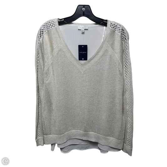 Top Long Sleeve By Lucky Brand In Gold, Size: L
