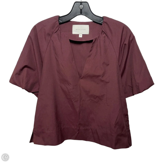 Hattie Top By Brochu Walker In Maroon, Size: M