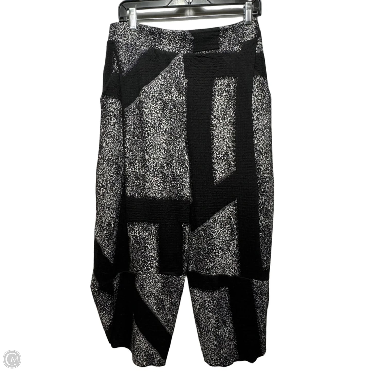 Pants Lounge By Ozai n Ku In Black & White, Size: Xl