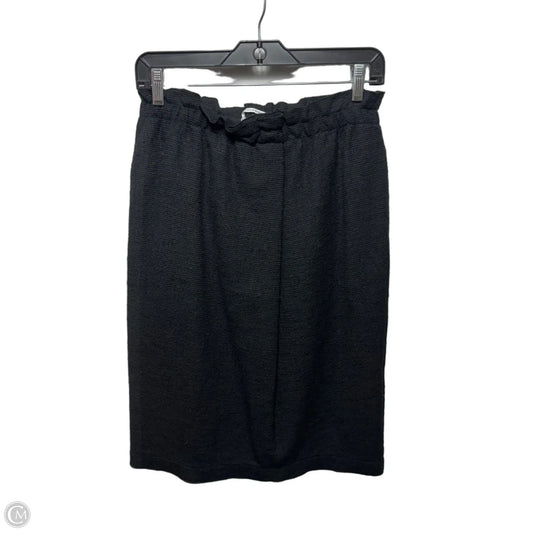 Skirt Mini & Short By Pomandere In Black, Size: 6 (It 42)