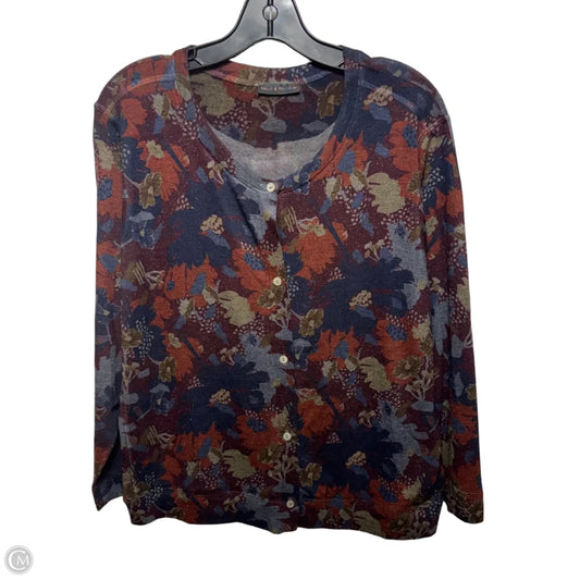 Sweater Cardigan By Nally And Millie In Multi-colored, Size: M