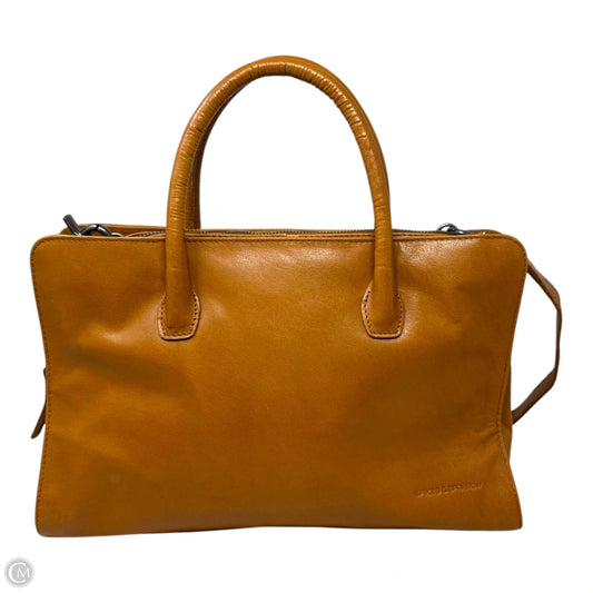 Handbag Leather By Spikes & Sparrow, Size: Medium