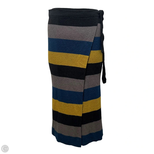 Knit Wrap Skirt By Free People In Striped Pattern, Size: Xs