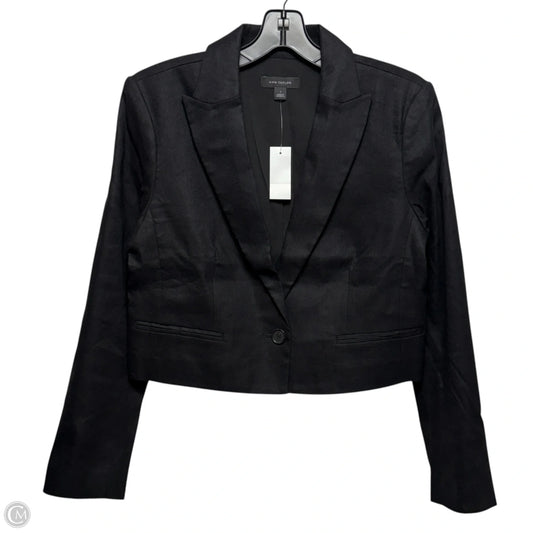 Cropped Blazer By Ann Taylor In Black, Size: 4