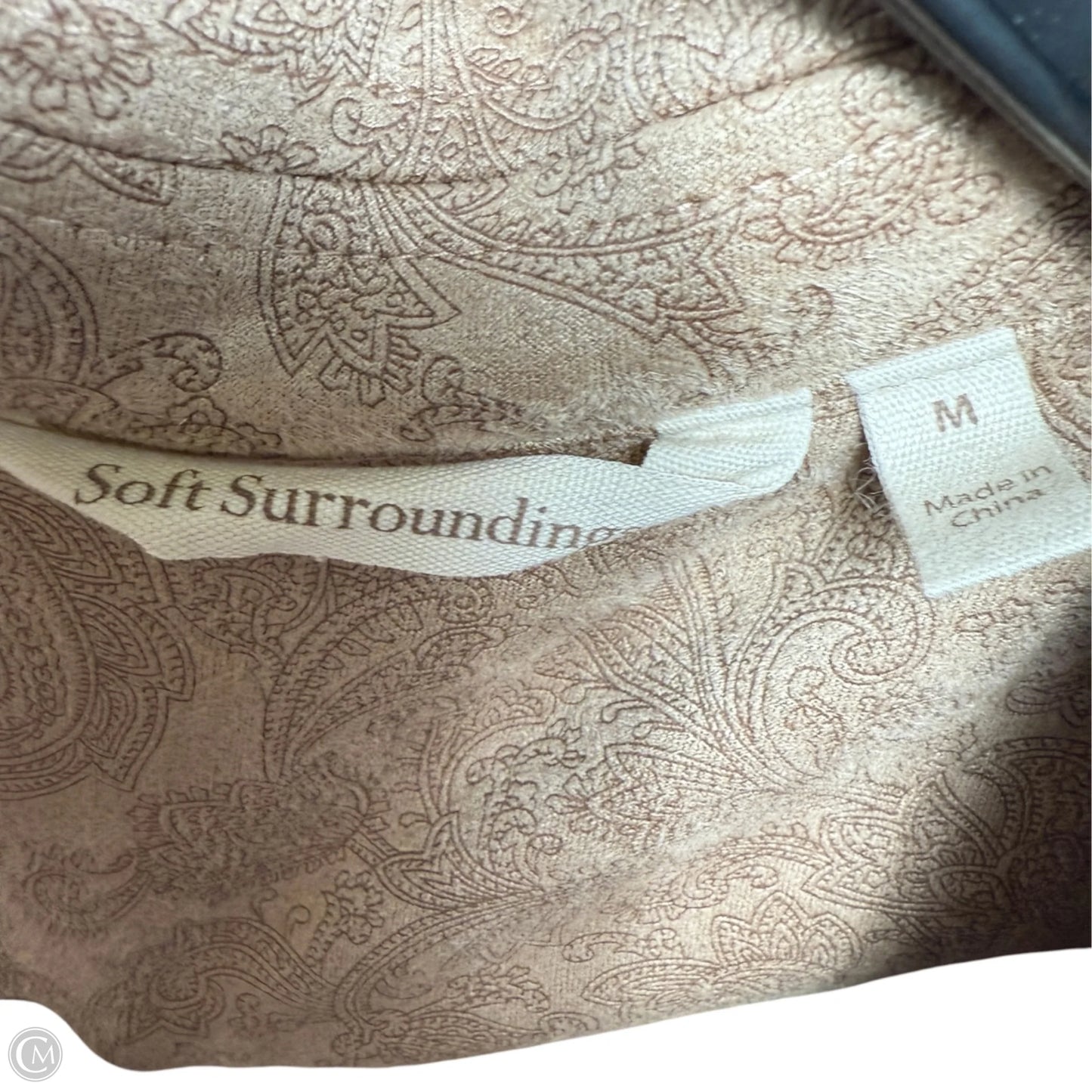 Blazer By Soft Surroundings In Tan, Size: M