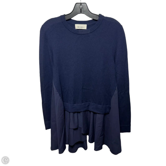 Wool Sweater By Meimeij In Blue, Size: 10 (It 46)