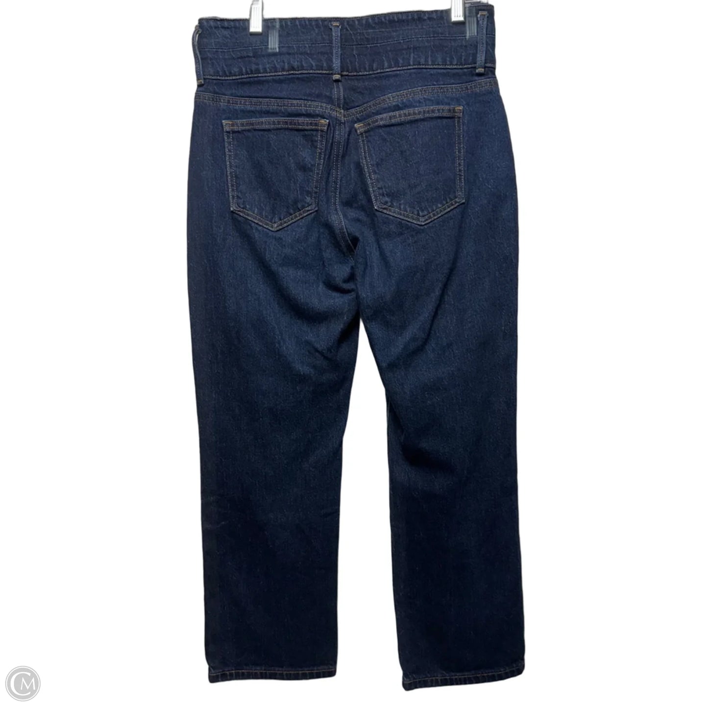 Jeans Straight By Ann Taylor In Blue Denim, Size: 4p