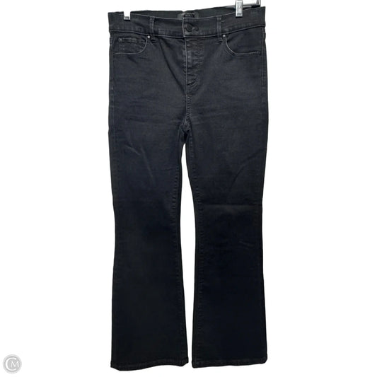Jeans Boot Cut By Ann Taylor In Black Denim, Size: 4p