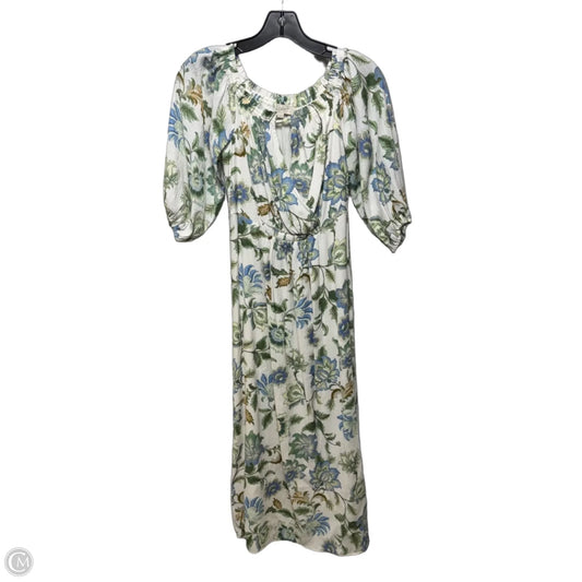 Dress Casual Maxi By Loft In Floral Print, Size: 2p