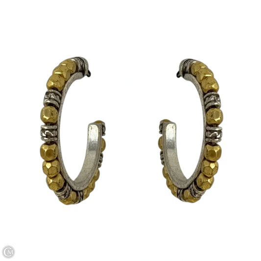 Two Tone Hoop Earrings