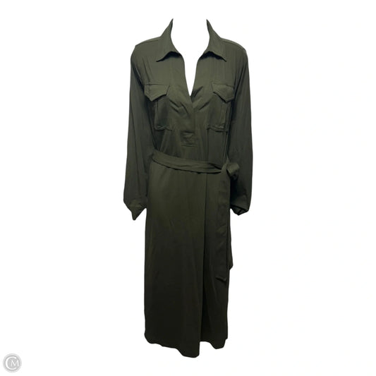 Dress Casual Maxi By Loft In Green, Size: S
