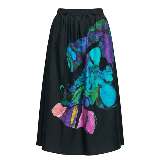 Christian Lacroix Floaty Midi Skirt By Desigual In Multi-colored, Size: M