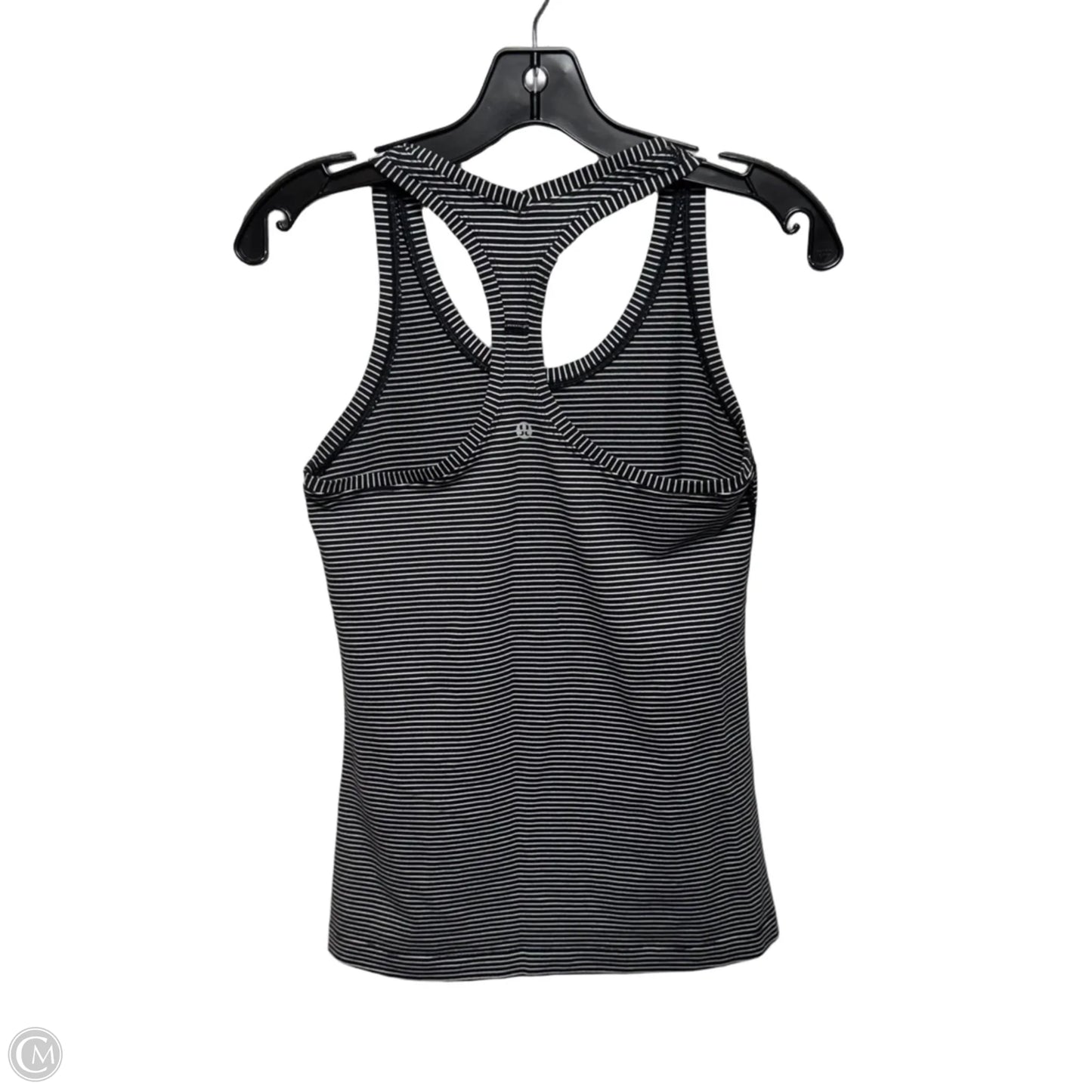 Athletic Tank Top By Lululemon In Striped Pattern, Size: M ESTIMATED