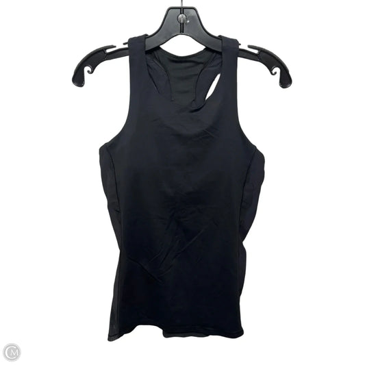Athletic Tank Top By Lululemon In Black, Size: 8