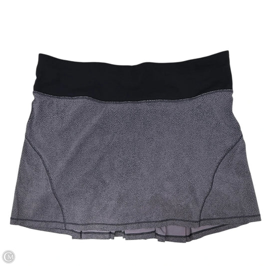 Circuit Breaker Skirt II By Lululemon In Disperse Dusky Lavender Black / Black, Size: 8