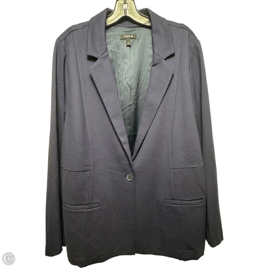 Blazer By Torrid In Navy, Size: 3x