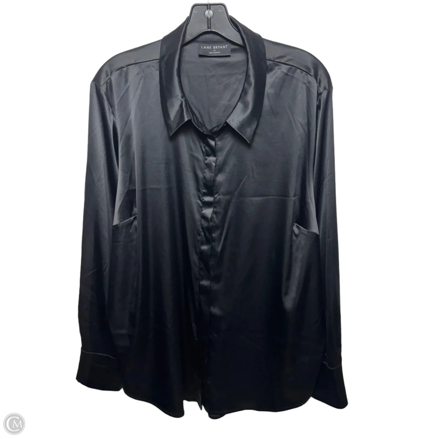 Top Long Sleeve By Lane Bryant In Black, Size: 22